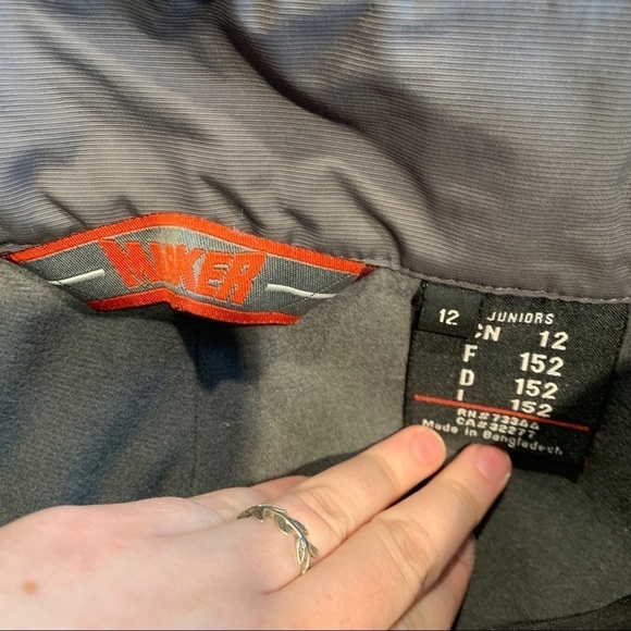 Marker Kids Gray Snow Pants - Picture 2 of 5